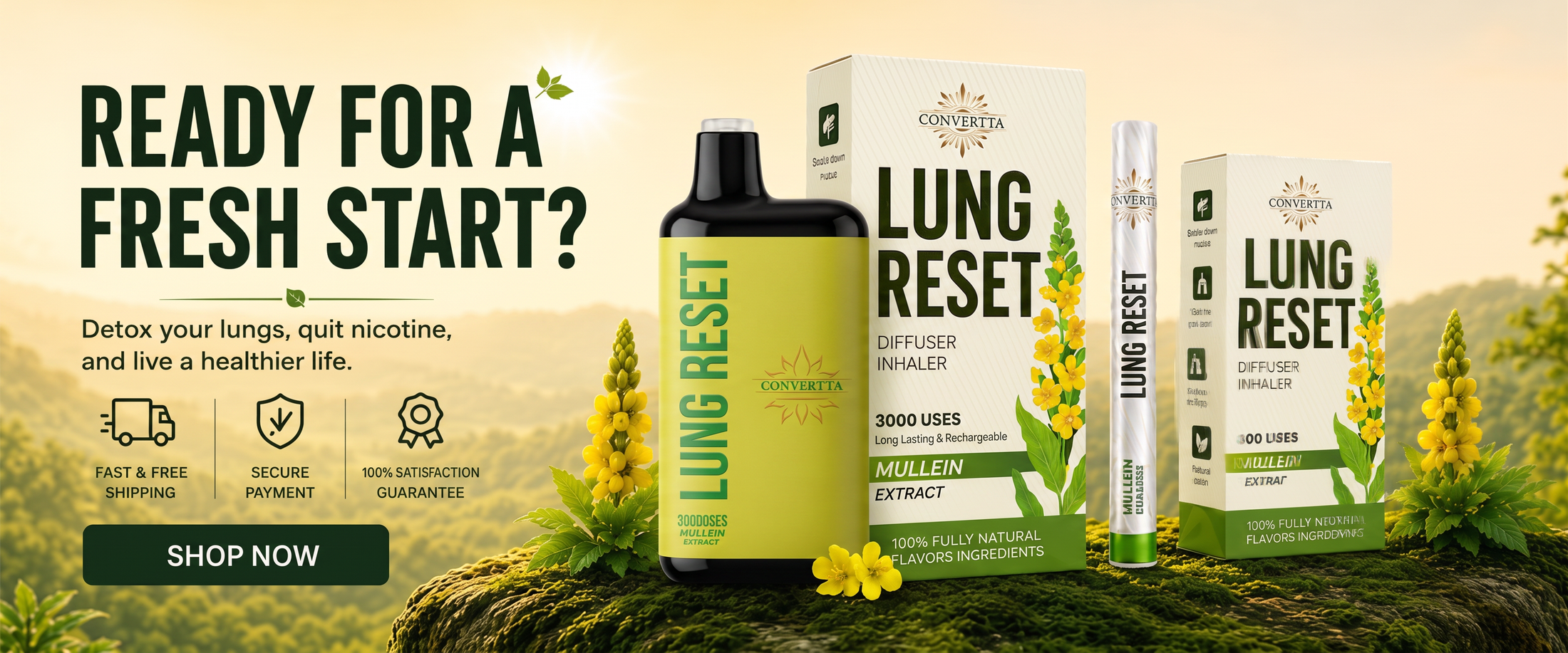 Ready for a fresh start lung detox banner